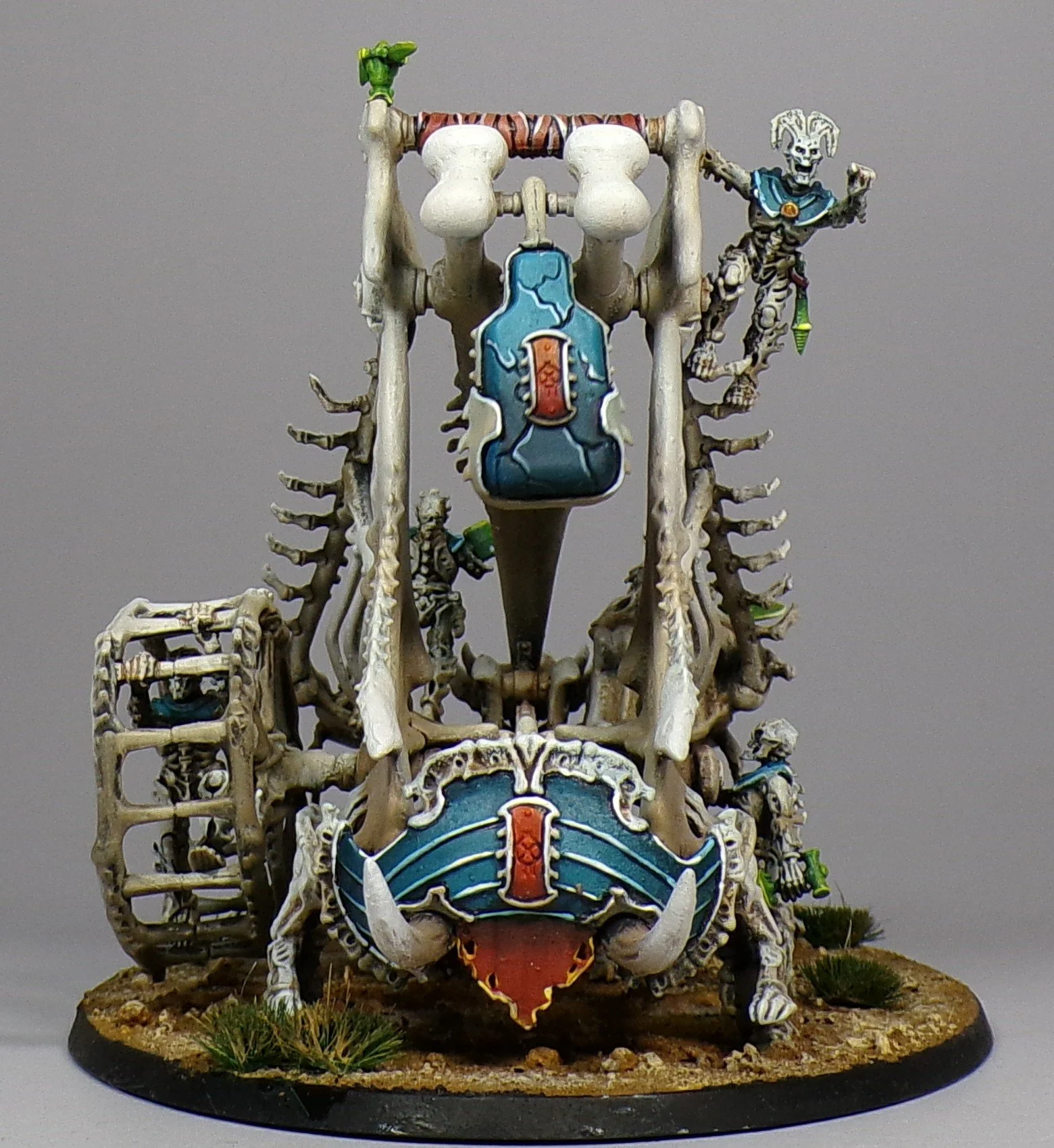 Warhammer Age of Sigmar - Ossiarch Bonereapers raised from the